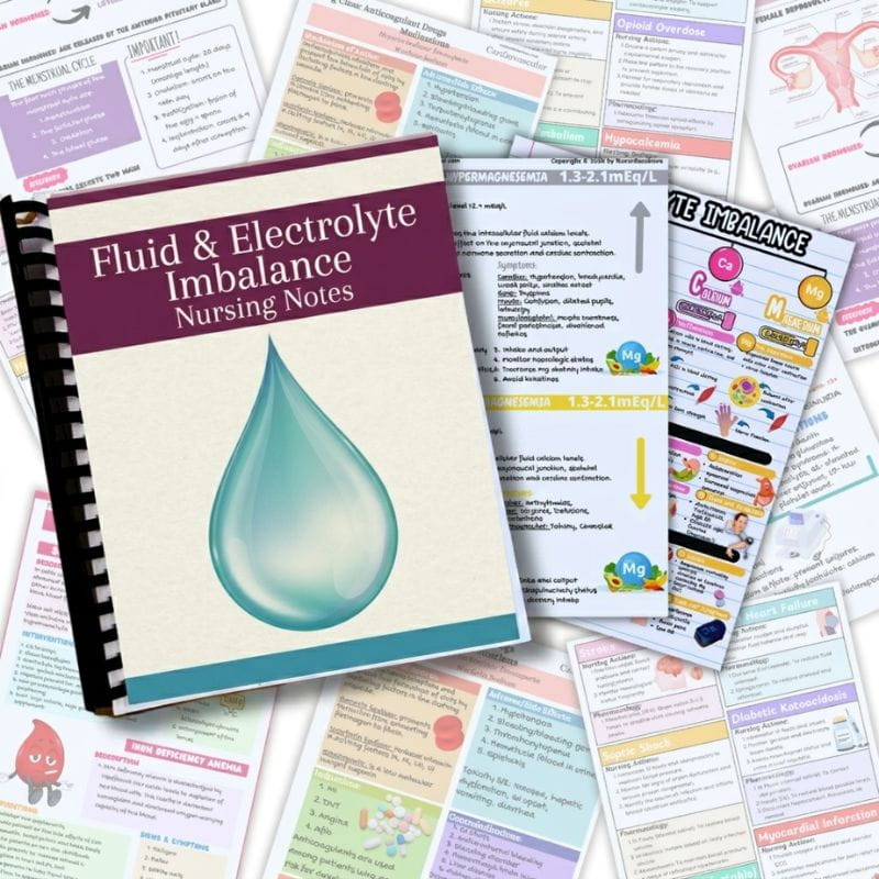 Fluid and Electrolyte Imbalance Nursing Notes-Studyflax