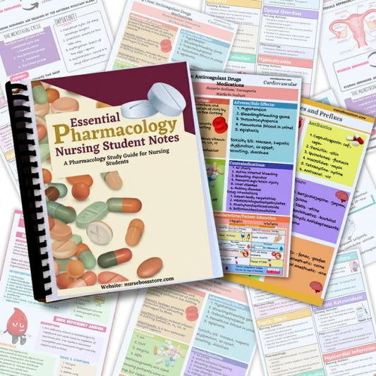 Essential Pharmacology Nursing Student Notes-Studyflax