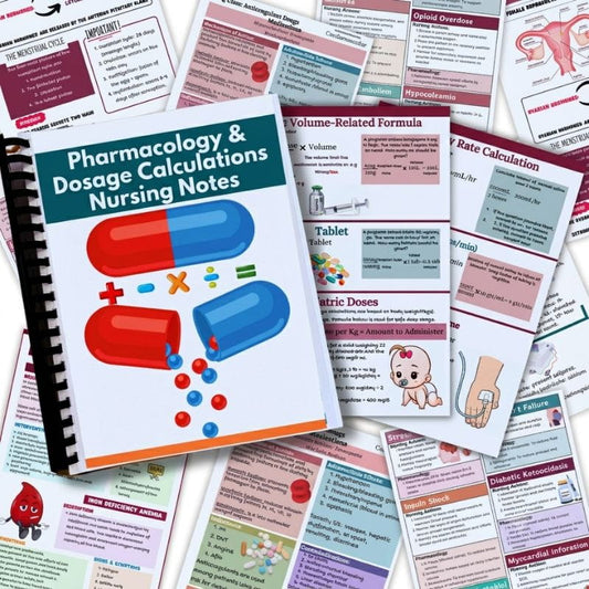 Pharmacology and Dosage Calculations Nursing Notes-Studyflax